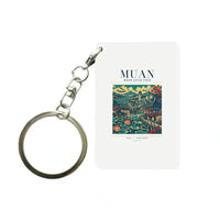 Thumbnail for MUAN - Poster - Key Chain - White