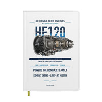 Thumbnail for HF120 design on white notebook