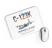 Thumbnail for C-123K Provider design on white rectangle mouse pad