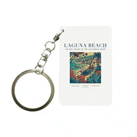 Thumbnail for LAGUNA BEACH - Poster - Key Chain - White