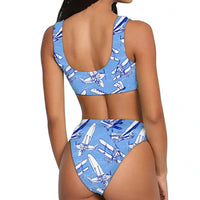 Thumbnail for Retro & Vintage Airplanes Bikini - view 2
