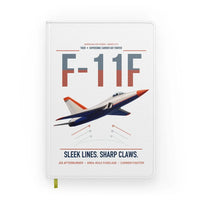 Thumbnail for F-11F Tiger design on white notebook