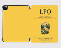 Thumbnail for Luang Prabang International Airport (LPQ) design on yellow ipad tablet case