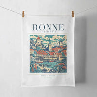 Thumbnail for RONNE - Poster - Towel - White