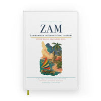 Thumbnail for Zamboanga International Airport (ZAM) design on white notebook