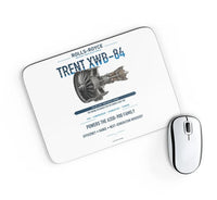 Thumbnail for TRENT XWB-84 design on white rectangle mouse pad