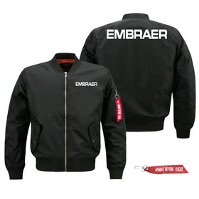 Embraer & Text Pilot Jackets (Customizable)