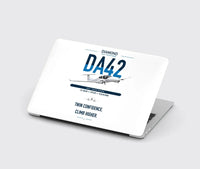 Thumbnail for Diamond DA42-VI design on white MacBook case