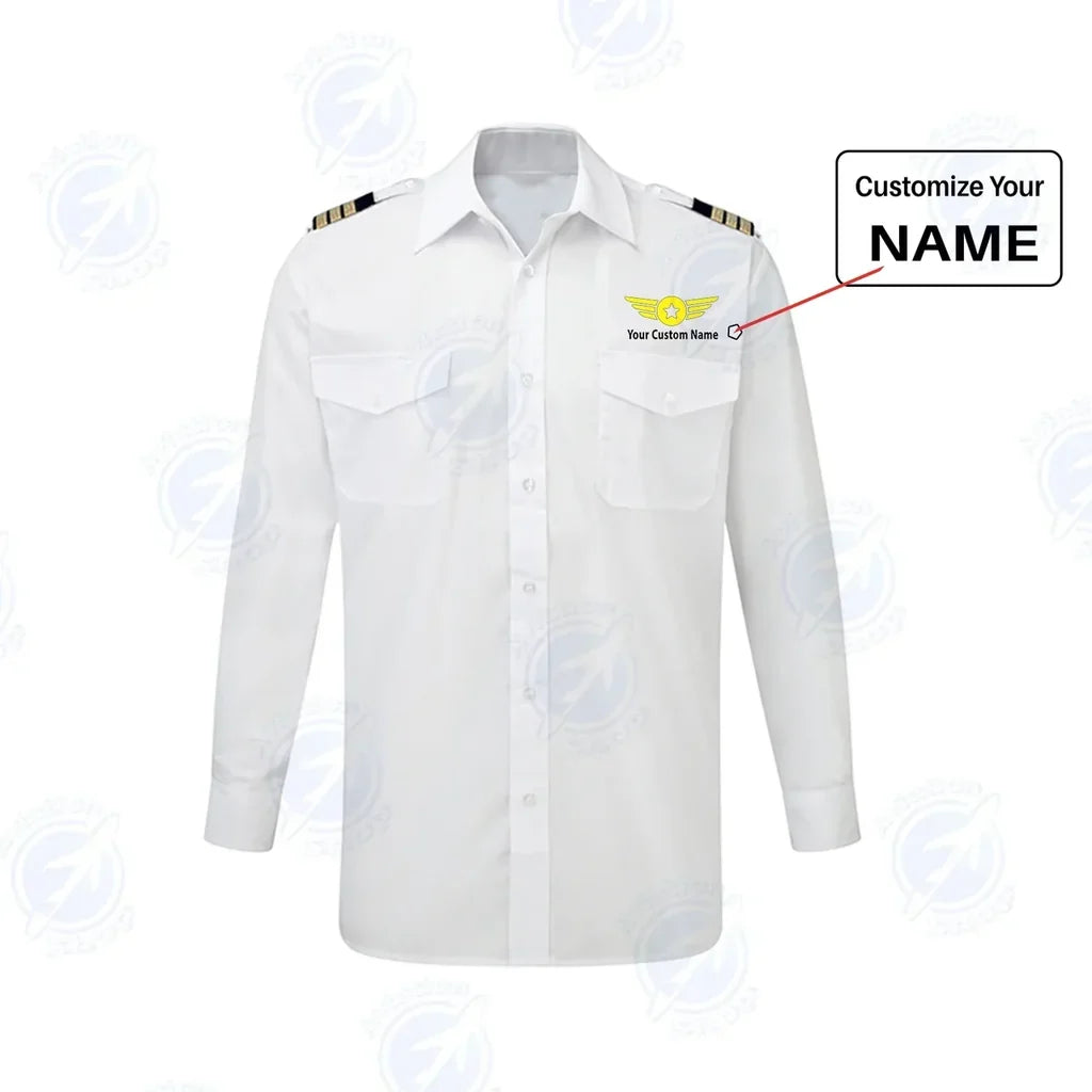 Customisable Pilot Epaulettes Shirt - view 2