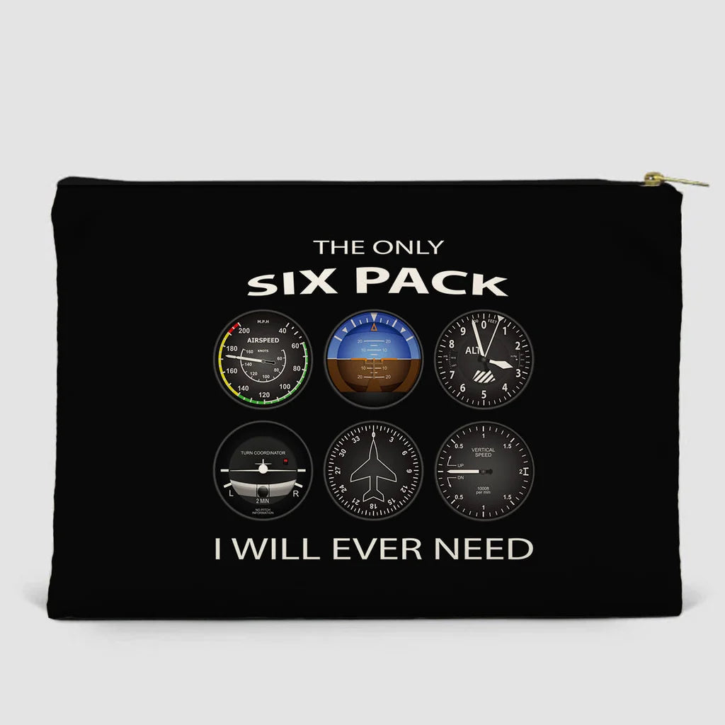 Only Six Pack I Will Zipper Pouch - view 2