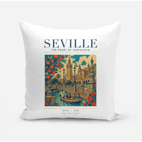 Thumbnail for SEVILLE - Poster - Pillow - White