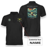 Thumbnail for VINTAGE G4276 - The Iceberg Channel - Double-Side Polo T-Shirt design on black+name