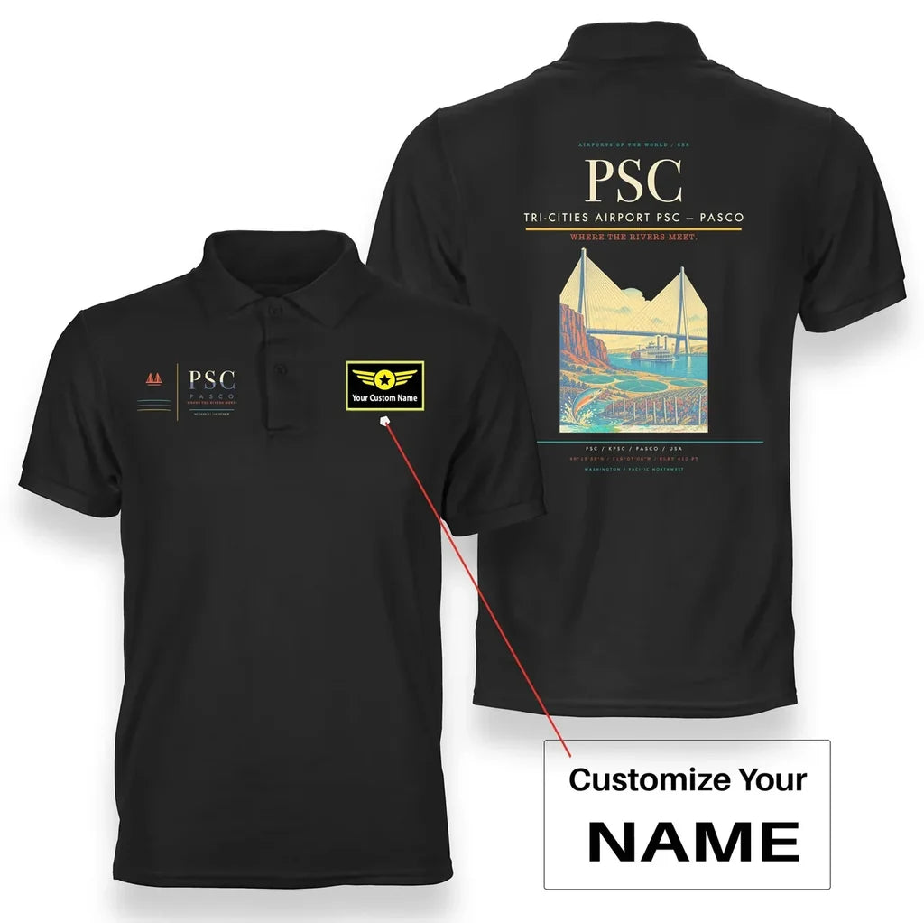 Tri-Cities Airport PSC — Pasco Black+Name