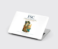 Thumbnail for Figari Sud-Corse Airport (FSC) design on white MacBook case