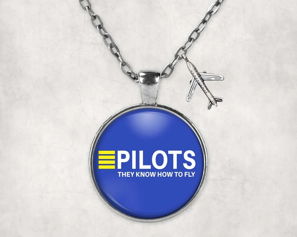Pilots They Know How To Necklace - view 2