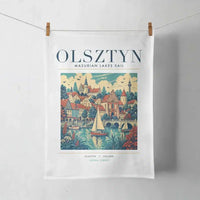 Thumbnail for OLSZTYN - Poster - Towel - White