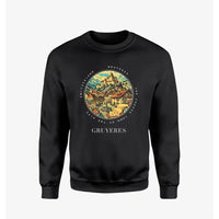 Thumbnail for GRUYERES - Badge - Sweatshirt - Black