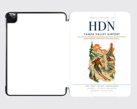 Thumbnail for Yampa Valley Airport (HDN) design on white ipad tablet case
