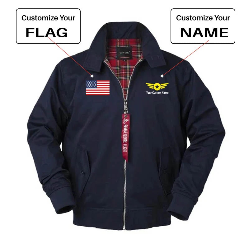 Customisable Flag & Name Jacket - view 2