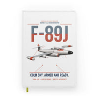 Thumbnail for F-89J Scorpion design on white notebook
