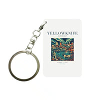 Thumbnail for YELLOWKNIFE - Poster - Key Chain - White