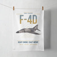 Thumbnail for F-4D Phantom II design on white towel