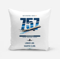 Thumbnail for Boeing 757-300 design on white pillow
