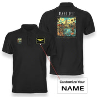 Thumbnail for ROI ET - Poster - Double-Side Polo - Black + Name