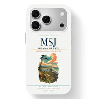Thumbnail for Misawa Airport (MSJ) design on white iPhone 17 Pro MagSafe case