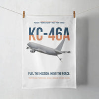 Thumbnail for KC-46A PEGASUS design on white towel