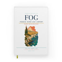 Thumbnail for Foggia 'Gino Lisa' Airport (FOG) design on white notebook