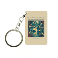 Thumbnail for VINTAGE G4401 - The Mangrove Channel Idle - Designed Key Chain design on beige