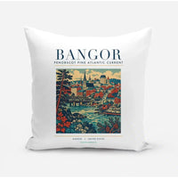 Thumbnail for BANGOR - Poster - Pillow - White