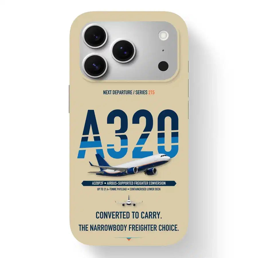 Airbus A320P2F Case design on beige iphone case