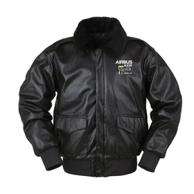 Airbus A330 & Trent 700 Engine Leather Bomber Jackets