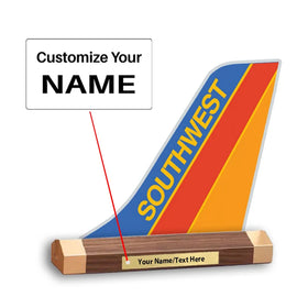 Southwest Airlines Tail Logo Desk Models