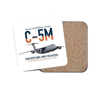 Thumbnail for C-5M Super Galaxy design on white 1 piece coaster
