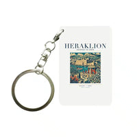 Thumbnail for HERAKLION - Poster - Key Chain - White