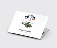 Thumbnail for Bell Canada CH-146 Griffon design on white MacBook case