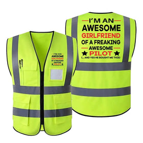 I am an Awesome Girlfriend Reflective Vests