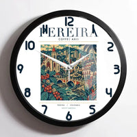Thumbnail for PEREIRA - Poster - Wall Clock Framed - White