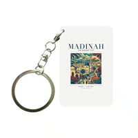 Thumbnail for MADINAH - Poster - Key Chain - White