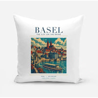 Thumbnail for BASEL - Poster - Pillow - White