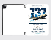 Thumbnail for Boeing 737 MAX 7 design on white ipad tablet case