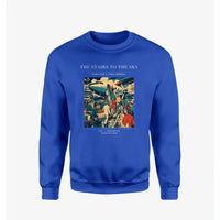 Thumbnail for VINTAGE G4214 - The Stairs To The Sky - Designed Sweatshirts design on blue