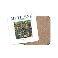 Thumbnail for MYTILENE - Poster - Coaster - White