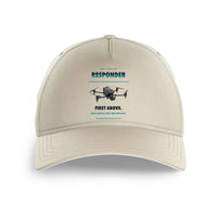 Thumbnail for BRINC Responder design on beige printed hat