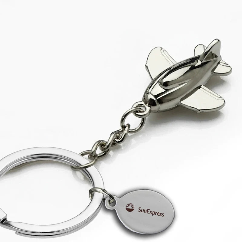 Customisable Airplane Shape Key Chain - view 2