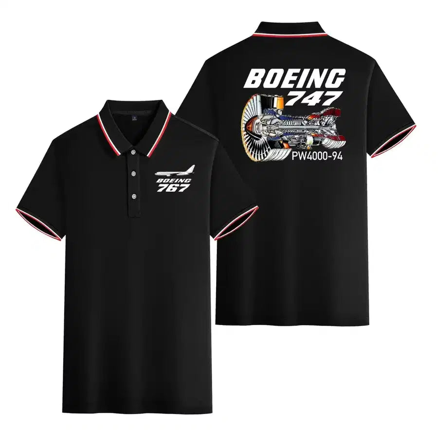 Boeing 767 Polo Shirt - view 2