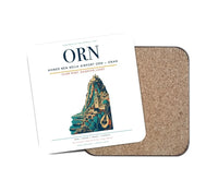 Thumbnail for Ahmed Ben Bella Airport (ORN) design on white 1 piece coaster